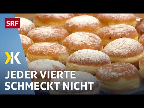 Berliner im Test: Keiner überzeugt mit Geschmack und Geruch | 2019 | Kassensturz | SRF
