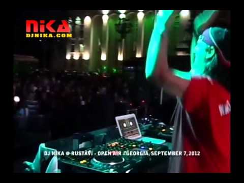 DJ NIKA @ RUSTAVI - OPEN AIR - GEORGIA (Highlights) SEPTEMBER 7, 2012