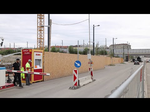 VLOG: Baustellenmanagement am Nordbahnhof