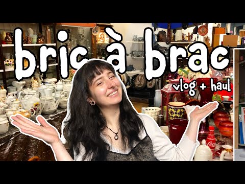 A huge thrift store 🌼 vlog + second-hand haul