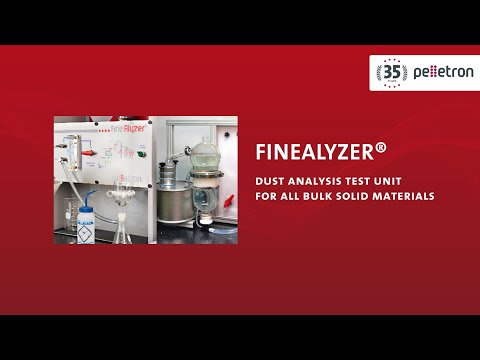 FineAlyzer® | Dust analysis test unit for all bulk solid materials