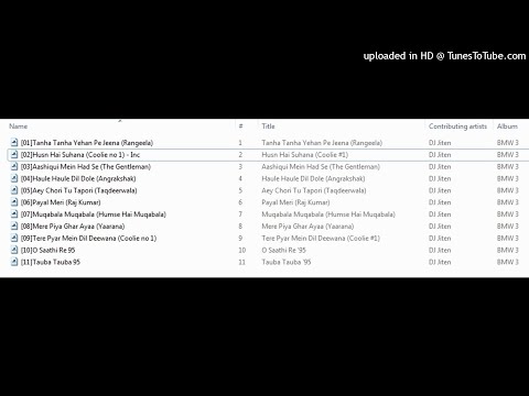 Payal Meri (Raj Kumar) - DJ Jiten - BMW 3 - Hindi Bollywood Remix - 1995