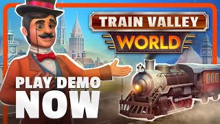 Train Valley World - Official Gameplay Trailer | Steam Demo Out Now 🚂