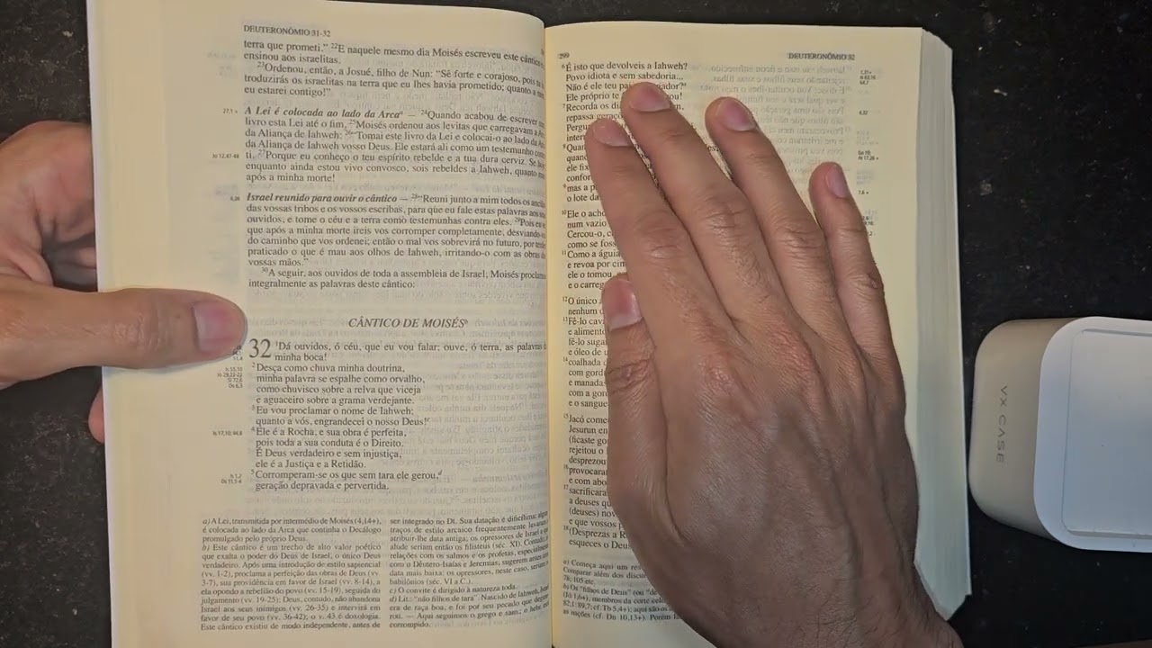 Leitura da Bíblia - Parte 60 - Deuterônimo 30 a 34