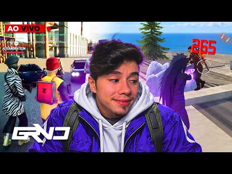 FREE FIRE CAMP COM O TIME TALVEZ!! E GTA RP MOBILE COM VOCES  - VEM VER!!!