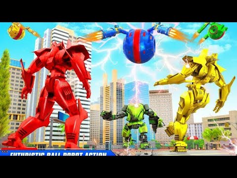 Flying Helicopter Car Ball Transforming Robot Games