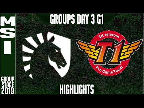 TL vs SKT Highlights | MSI 2019 Group Stage Day 3 | Team Liquid vs SK Telecom T1