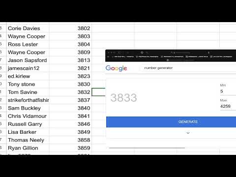 Carp Cast Live Broadcast & Draw