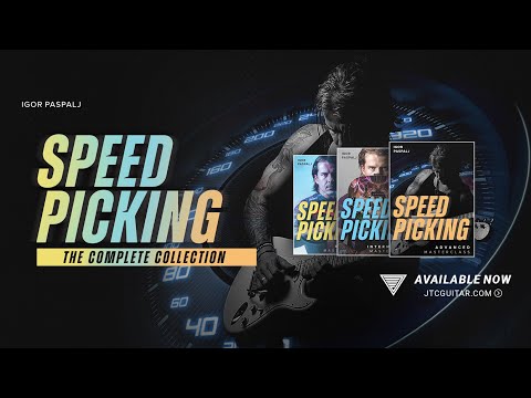 Igor Paspalj - JTC Guitar "Speed Picking Masterclass" Complete Collection Promo
