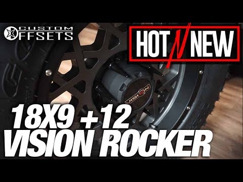 Hot n New Ep. 83: Vision Rocker 18x9 +12 in Gray Black