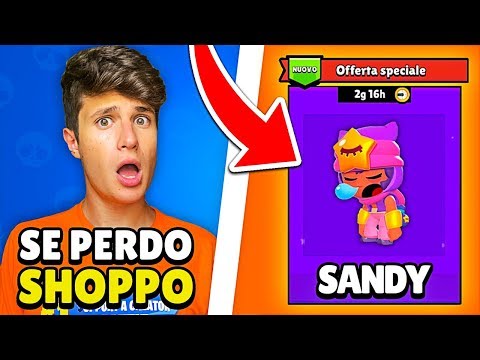 IF I LOSE I'M FORCED TO SHOP SANDY on BRAWL STARS!! *New Legendary Brawler*