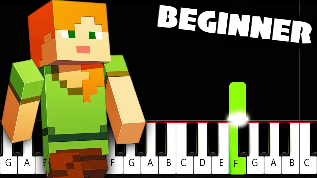 Creator (Minecraft) - BEGINNER Piano Tutorial