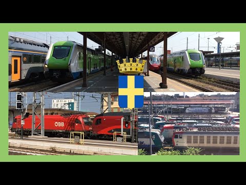 Watching Trenitalia, Trenord, ÖBB and .italo trains go by at Verona Porta Nouva 11/08/2024