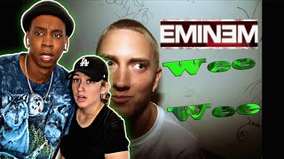 FIRST TIME HEARING Eminem - Wee Wee REACTION | BANANA, STRAWBERRY, PINEAPPLE, ORANGE!! 🤔😂