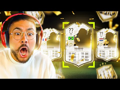 FIRST ICON MOMENTS PLAYER PICKS!! We did 50 and got this…..