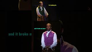 This is how Lin originally wrote Dear Theodosia, but changed it for some reason