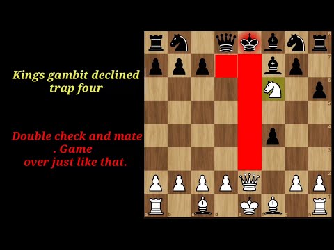 #kings gmbit declined trap four 4