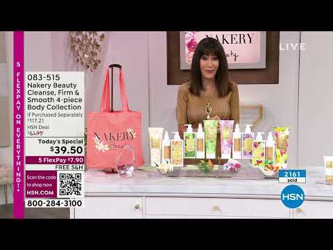 HSN | Nakery Beauty Celebration - All On Free Shipping 07.12.2023 - 01 AM