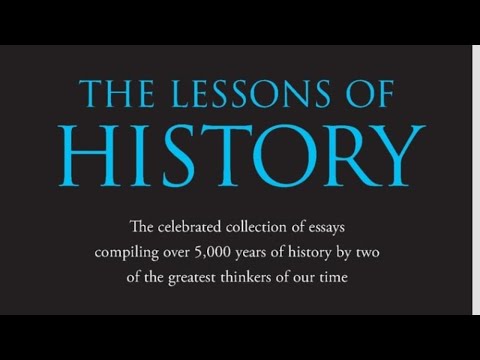 The Lessons of History (HINDI/हिंदी में)