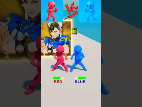 Red vs Blue fight