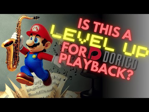 Dorico + Atomic Big Band Playback Templates Update - Super Mario Medley