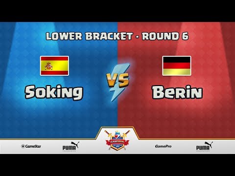 ESWC Gamescom 2017 Clash Royale - Lower Bracket - Round 6 - Soking vs Berin