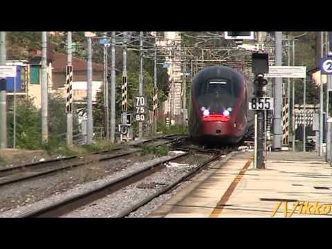 Italo NTV Milano-Roma No Stop 9975+9974 @ Firenze Statuto 28-8-2012