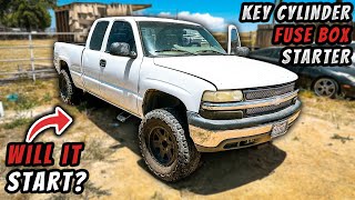Fixing Broken Parts and Security System Bypass on the Stolen Silverado | GMT800 Doesn't Stay Running
