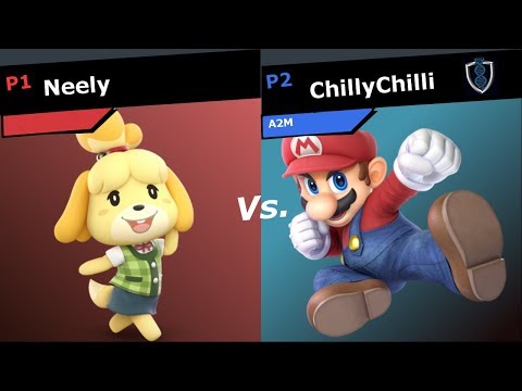 SR7 SSBU - Neely (Isabelle) Vs. ChillyChilli (Mario) Smash Ultimate