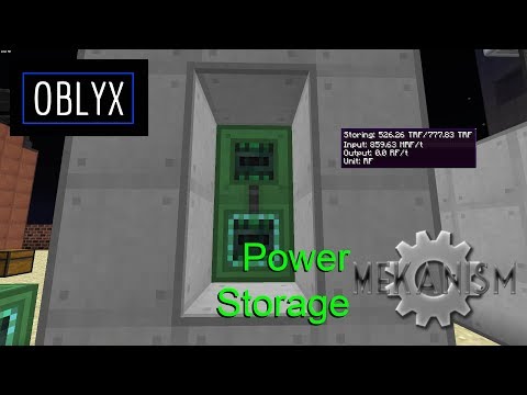 Mekanism Power Storage