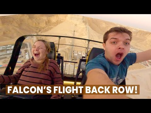 Riding Falcon's Flight in the BACK ROW! What the Worlds Tallest, Fastest & Longest Coaster is Like!
