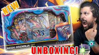 New Pokémon Mega Greninja Ex Premium Collection - Chaos Rising | Unboxing