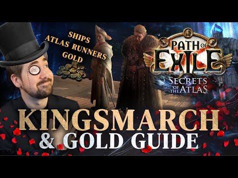 How to set up Kingsmarch & HOW I FARM GOLD