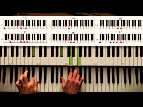 How to play: Happy - Pharrell. Original Piano lesson. Tutorial by Piano Couture.