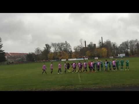 Tęcza Biskupiec 2:2 Rominta Gołdap - skrót meczu - 28.10.17