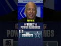 NFL WEEK 7 POWER RANKINGS ? #nfl #nflnews #nflpowerrankings #shorts