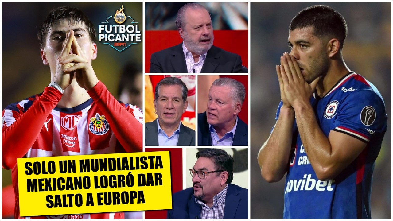TRISTE REALIDAD Mexicanos no van a Europa ¿por FALTA DE CALIDAD o MERCADO INFLADO? | Futbol Picante