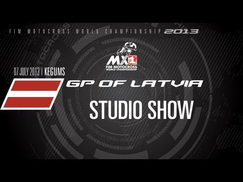 MXGP of Latvia 2013 - STUDIO SHOW - Motocross