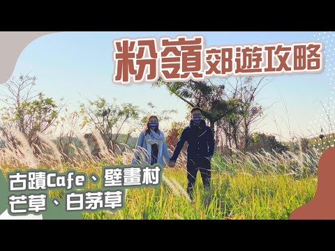香港好去處：粉嶺半日遊必去4大景點－高質古蹟打卡Cafe☕．坪洋壁畫村🎨．全港最大坪洋白茅草田🌾．芒草+LEGO樹公園｜必去打卡靚景｜情侶拍拖｜香港郊遊｜香港深度遊｜新界北區景點｜假日好去處｜一日遊