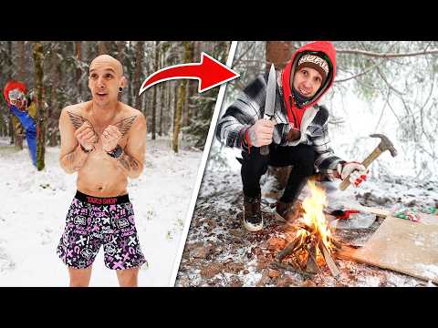 Musel jsem PŘEŽÍT uprostřed LEDOVÉ DIVOČINY!