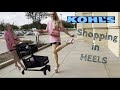 Shopping In Platform Heels!! Adidas, Diesel, Converse & Chanel fashion faves