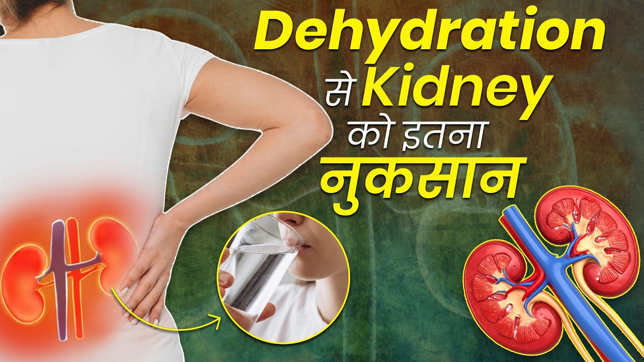 Dehydration Alert: पानी की कमी से Kidney को हो सकता है बड़ा नुकसान | Dr. R Sanjay Rampure