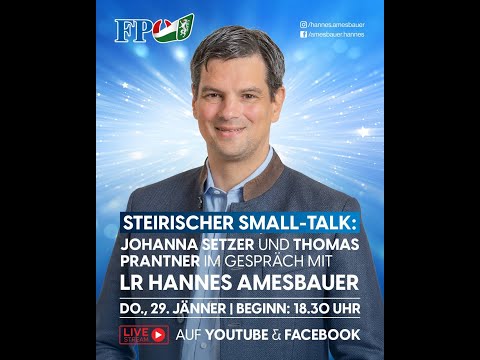 Steirischer Small-Talk mit Hannes Amesbauer