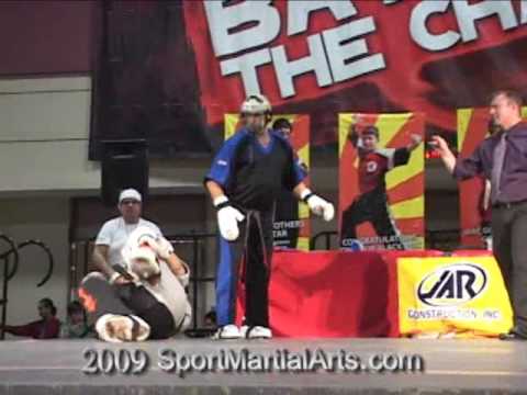 David Coppock Vs. Junior Salientes - Point Sparring - Battle Of The Champions 2009