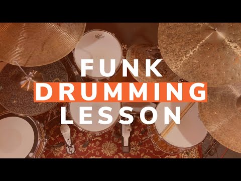 How To Create A Funk Groove In Less Than 10 Minutes! - Funk Drumming Lesson