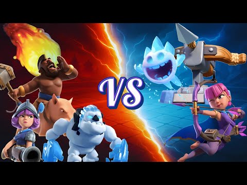 3.0 X-Bow Cycle VS 2.6 Hog Rider - Matchup Analysis