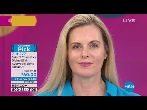 Skinn Cosmetics Divine Elixir Ayurvedic Blend Facial Oil