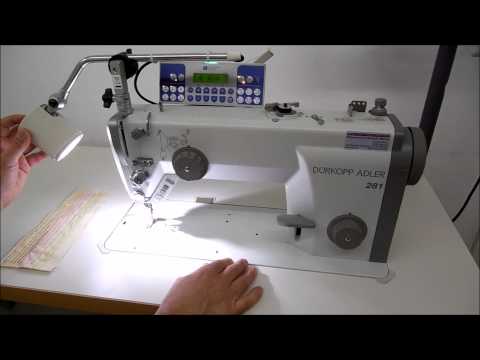 Dürkopp Adler 281 Industrie-Nähmaschine / Schnellnäher