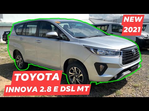 NEW 2021 TOYOTA INNOVA 2.8 E DSL MT WALKAROUND [ PHILIPPINES ]