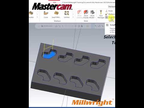 Mastercam Toolpath Guide: Create, Translate, and Mirror Toolpaths